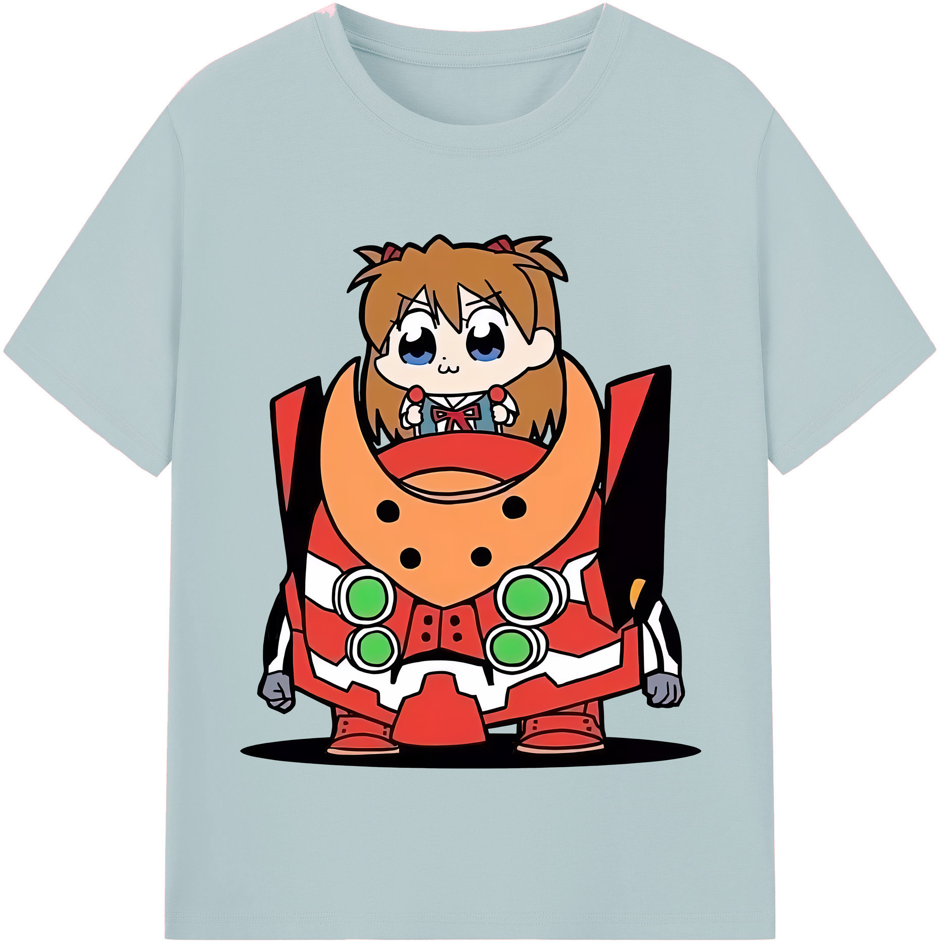 （画像用） EVA 新世紀エヴァンゲリオン 綿100％半袖Tシャツ（フロントプリント）